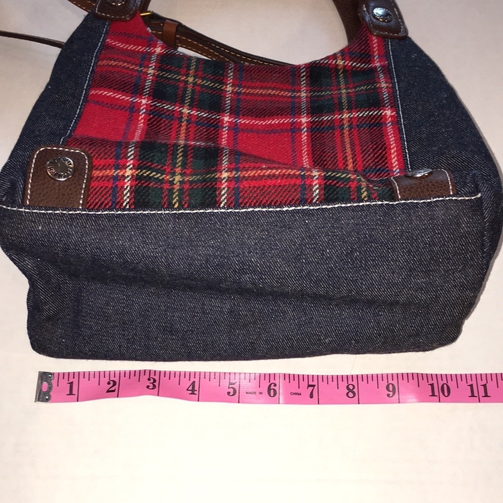 Tommy Hilfiger Tartan Shoulder Bag 
Crossbody Bag Red White and Blue - Picture 7 of 17
